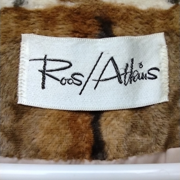Vintage Roos Atkins Faux Fur Vest - M - Picture 6 of 8